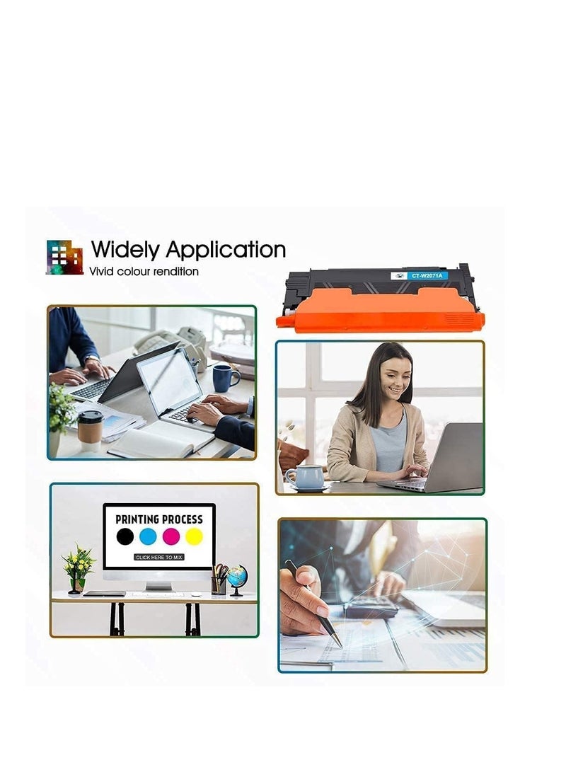 Terabyte C EXV 54 Yellow COMPATIBLE TONER with Chip Toner Cartridge Is Compatible with Canon Image Runner - IR Adv C3025 C3125 C3226 (C-EXV-54 Yellow) - Image 4