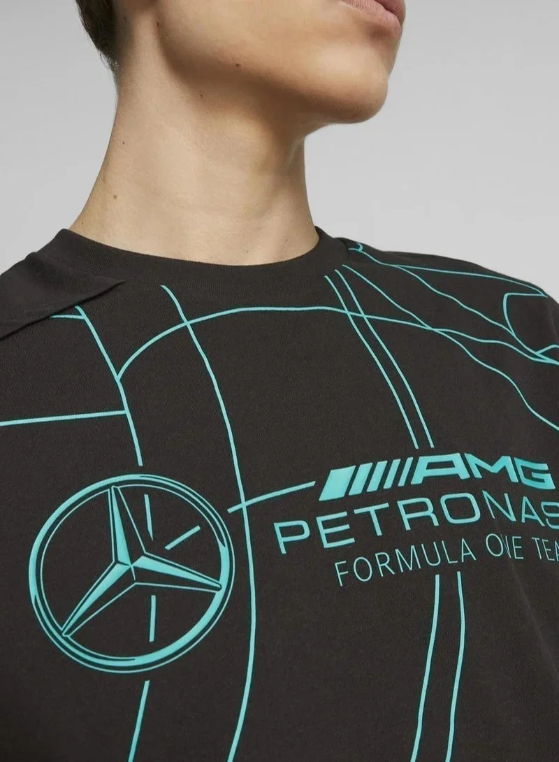 AMG Petronas Formula 1 Team  Mercedes-AMG Petronas F1 Team Statement Graphic T-Shirt for Men | Best Price UAE
