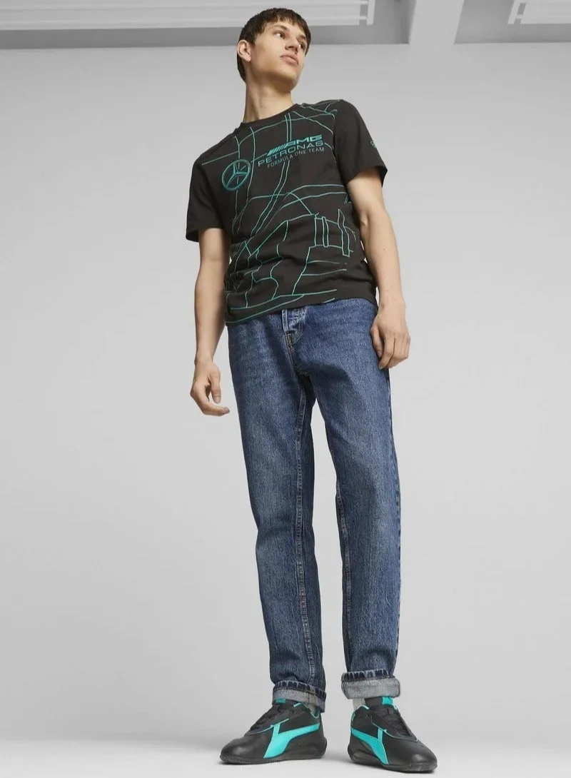 AMG Petronas Formula 1 Team  Mercedes-AMG Petronas F1 Team Statement Graphic T-Shirt for Men | Best Price UAE