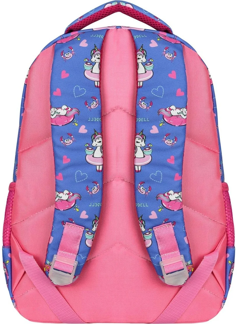 Waddell Licensed Turquoise-Pink Unicorn Patterned School Backpack, Lunch Bag and Pencil Case