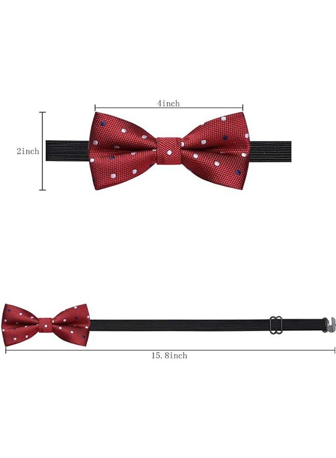 4Pcs قابلة للتعديل ربطة القوس الأولية المربوطة للأولاد الرضع الأطفال الأطفال الرضع - Image 5