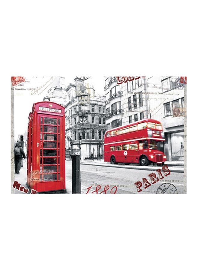 مجموعة أحجية تركيب القطع بقطع صغيرة وبتصميم London Impression مكونة من 1000 قطعة - Image 1