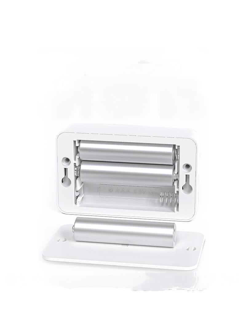 Human body induction light, battery powered, kitchen cabinet, bedside intelligent induction small night light, cold white 6pcs - Image 3