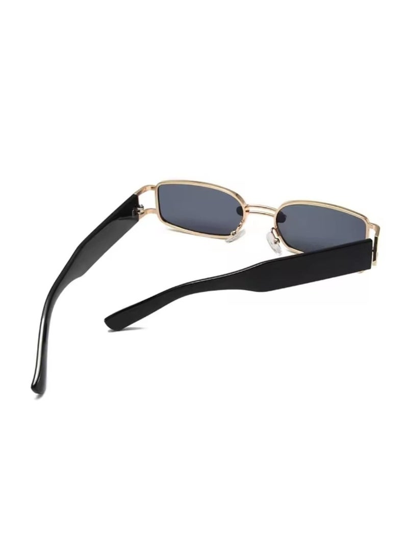 POLITE Square Women's Fashion Sunglasses, New Y2K Street Style Eyewear - Image 4