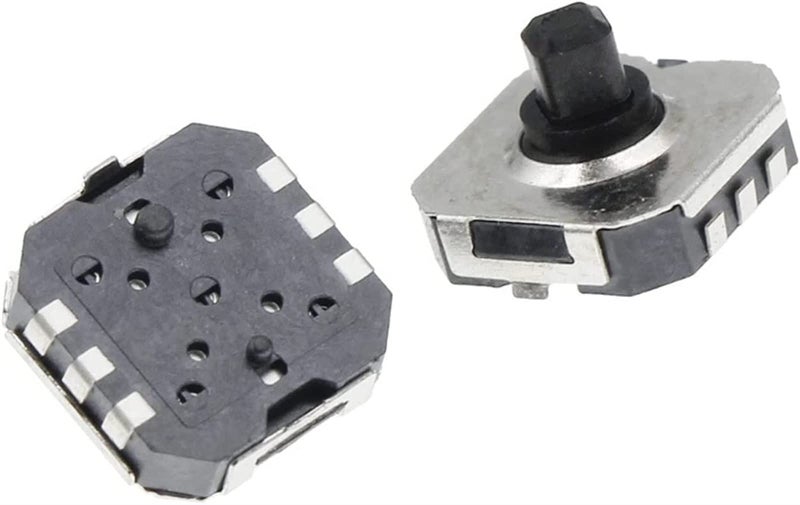 Micro Switch 100PCS Five Way SMD Navigation Keys 7X7mm Silver Color - Image 2