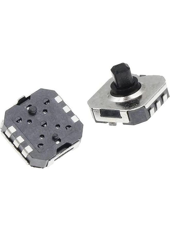 Micro Switch 100PCS Five Way SMD Navigation Keys 7X7mm Silver Color - Image 1
