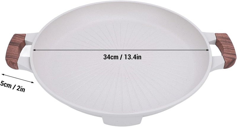 [Long term daily option] TOPINCN Korean Grill Pan Indoor Grill, Portable Korean BBQ Grill with Non stick Plate and Raclette Pans for Grilling Meats, Frying Foods and More Fine detail Budget friendly premium quality Only few left in stock New trendy design Wear resistant Premium for daily use Reliable local delivery service Gulf popular simple design Reliable daily use design Saudi family favorite Buyer exclusive unique piece Multi-demand satisfied design Upgraded general material Hot in Riyadh,Jeddah,Dammam Mountain region eligible ship Cost saving user oriented build User tested optimized build KSA approved quality Land transit & shipment compatible Tiered cost purchase alternatives Assorted color options Natural raw material Personal & public compatible Global production standard crafted - Image 2