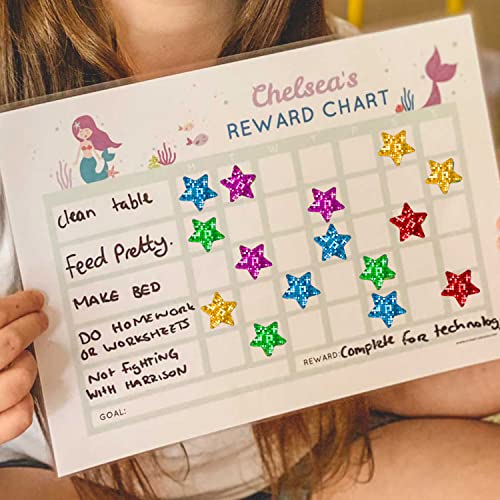 Lrogoe 1620 Pack, 6 Colors, Holographic Small Star Stickers for Kids Reward, Behavior Chart, School Classroom Student Teacher Supplies, 0.6" Diameter - Image 5
