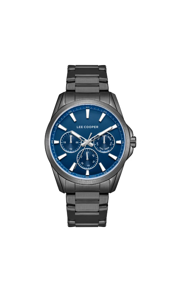 Lee Cooper Men's Metal Multi Function Watch LC08105.090 - 42 mm