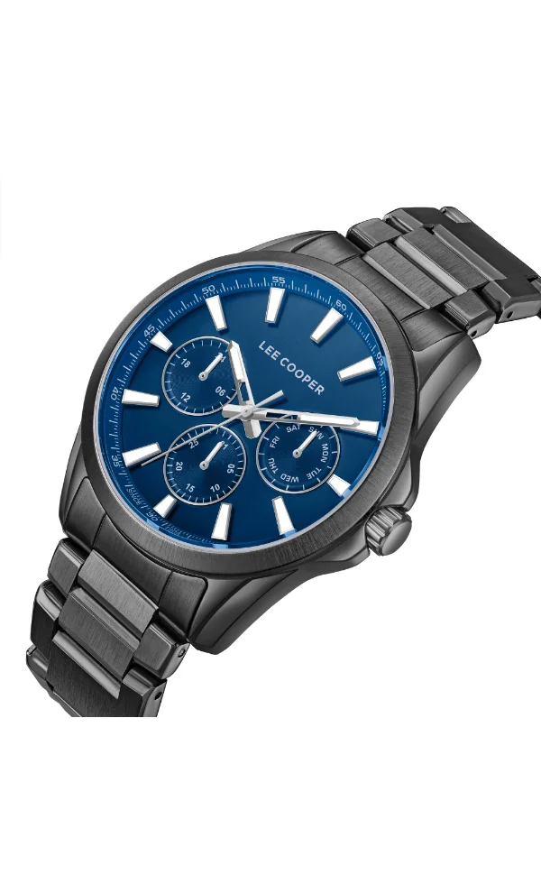 Lee Cooper Men's Metal Multi Function Watch LC08105.090 - 42 mm