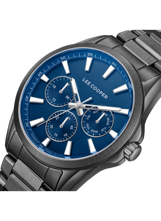 Lee Cooper Men's Metal Multi Function Watch LC08105.090 - 42 mm  - Image 1