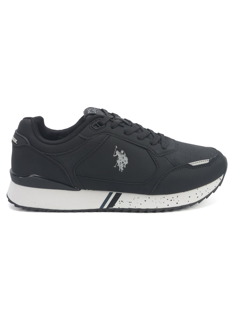 U.S. Polo Assn. Men's Black Sneakers - Iconic Branding for a Clean Look Shoes - Image 2