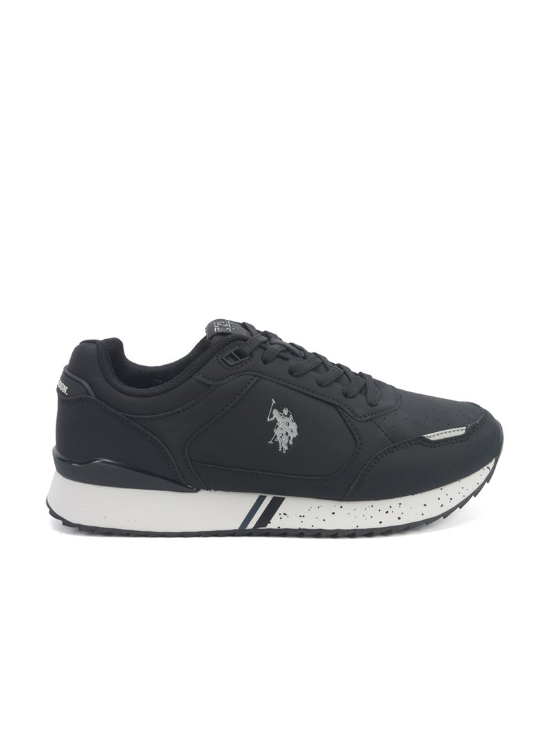 U.S. Polo Assn. Men's Black Sneakers - Iconic Branding for a Clean Look Shoes - Image 1