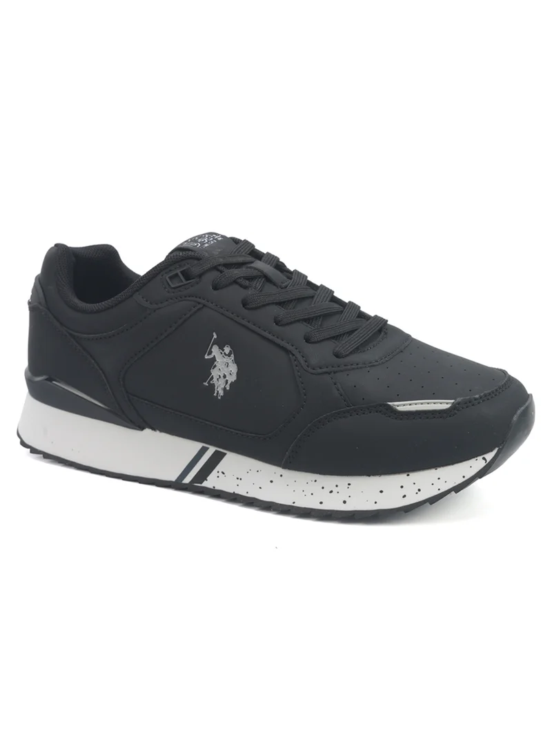 U.S. Polo Assn. black Men's Black Sneakers - Iconic Branding for a Clean Look Shoes for Men | Best Price UAE