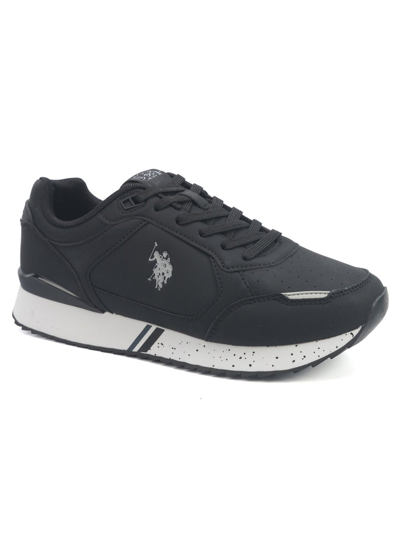 U.S. Polo Assn. Men's Black Sneakers - Iconic Branding for a Clean Look Shoes - Image 4
