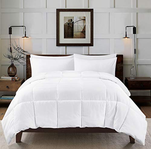Kingsley trend Kingsley Trend Down Alternative Quilted Comforter with Corner Tabs Loops Duvet Insert All Season Soft Microfiber  - Image 1
