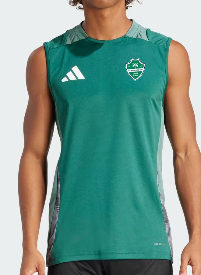 adidas قميص تدريب الأهلي 25/26 أخضر