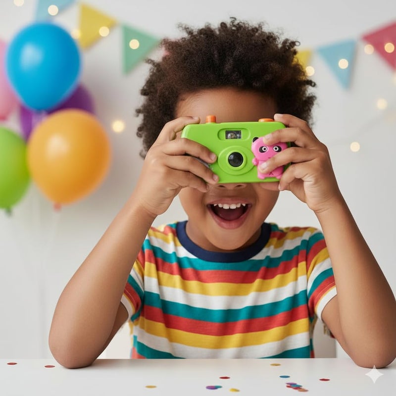 ArtCreativity Kids Camera Toy Set with Images in Viewfinder (12PCs) Pretend Play for Toddlers, Great for Birthday Party Favors for Kids 3-5, Goody Bags Birthday Gifts, Goody Bag Stuffers - Image 3