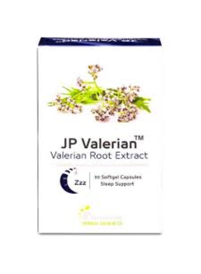 JAMJOOM PHARMA JP Valerian Softgel Capsules 250mg - Image 1