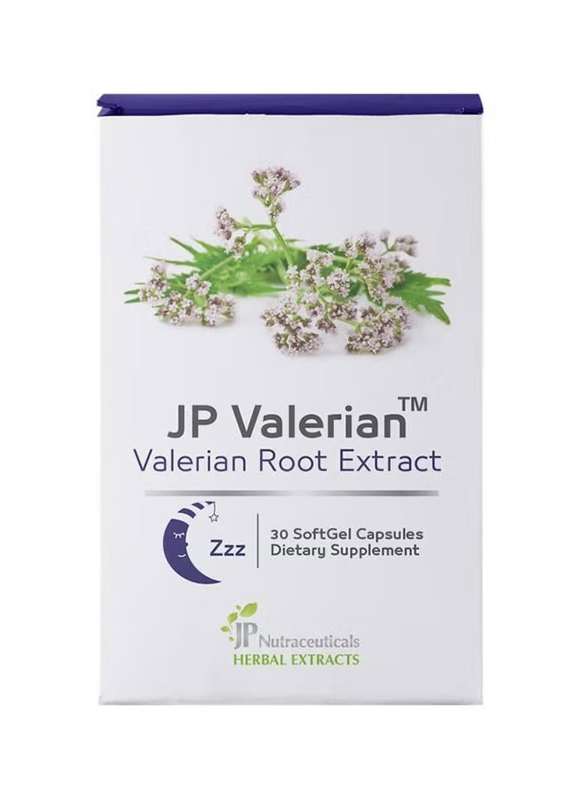 JAMJOOM PHARMA JP Valerian Softgel Capsules 250mg - Image 4