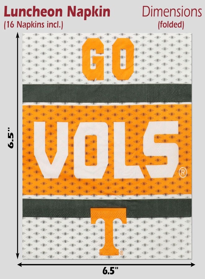 Havercamp University of Tennessee Party Set for 16 guests! Includes 16 of each Dinner Plates and Napkins - Great Volunteer Décor for Birthdays, Graduation, Reunions, Tailgate - by Havercamp - Image 4