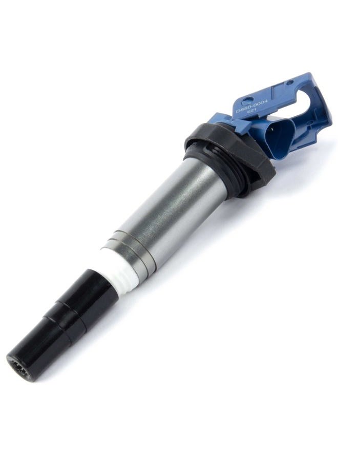 Dinan Ignition Coil D650-0004 (Blue) for Select BMW M, N, and S Series Models - M54 N20 N52 N54 N55 N62 N63 S55 and S63 - Direct Replacement for OEM Stock Parts - 1 pack - Image 1