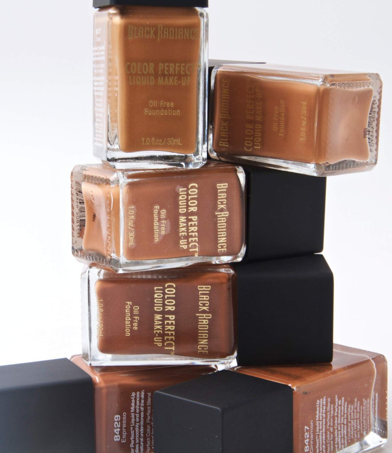 Black Radiance Color Perfect Liquid Full Coverage Foundation Makeup, Butter Scotch, 1 Fl Oz - Image 3