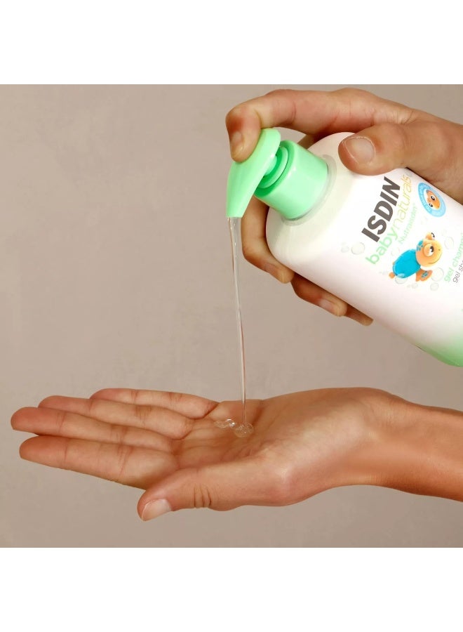 Isdin Babynaturals Gel Shampoo (400Ml) | Gel Shampoo For The Daily Hygiene Of Baby's Skin And Hair | Suitable From 0 Months | Pediatric And Ophthalmologically Tested - Image 2