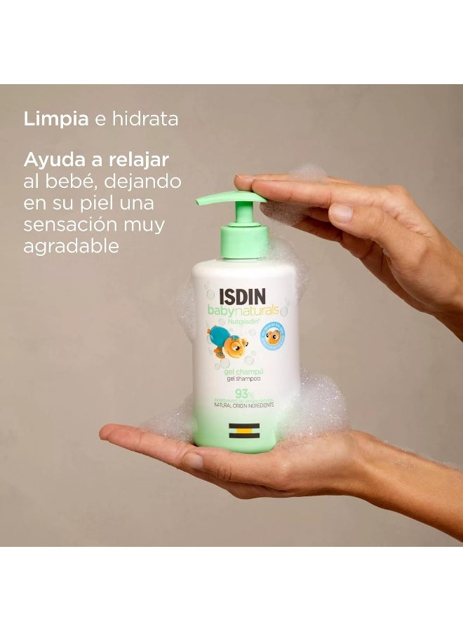 Isdin Babynaturals Gel Shampoo (400Ml) | Gel Shampoo For The Daily Hygiene Of Baby's Skin And Hair | Suitable From 0 Months | Pediatric And Ophthalmologically Tested - Image 4