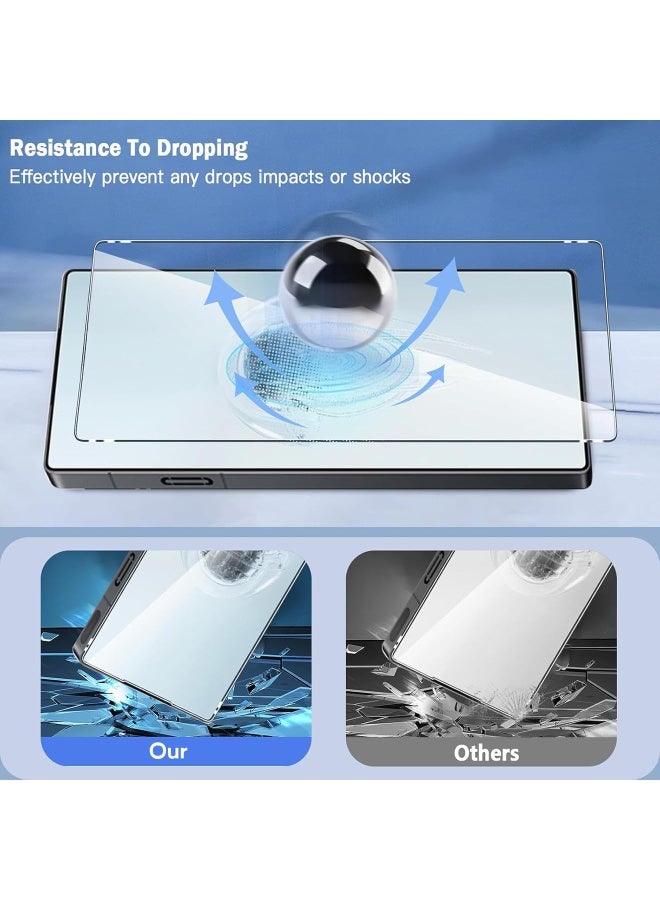 For ZTE Nubia Red Magic 11 Pro / 11 Pro+ Case and Tempered Glass Screen Protector Accessorise, TPU+PC Shockproof Bumper Mobile Phone Back Cover, Anti-fingerprint Protective Casing - Image 3