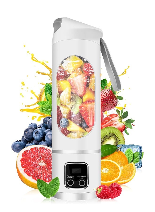 APEX Portable Blender Electric Juicer Fruit Mixers  Rechargeable Smoothie Mini Blender Personal Juicer - Image 1