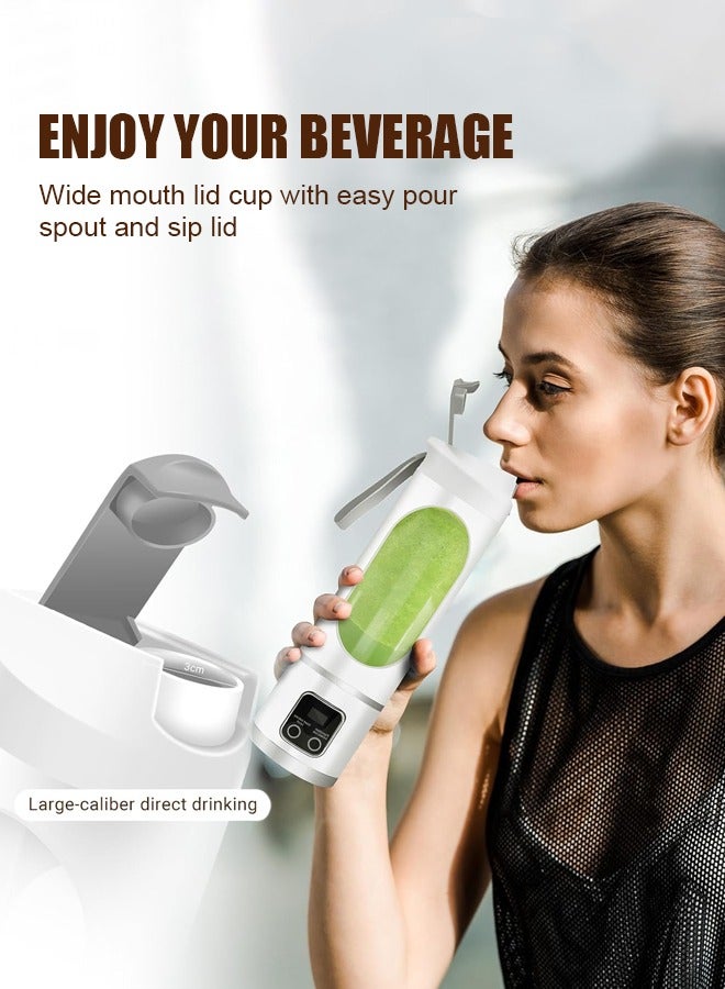 APEX Portable Blender Electric Juicer Fruit Mixers  Rechargeable Smoothie Mini Blender Personal Juicer - Image 3