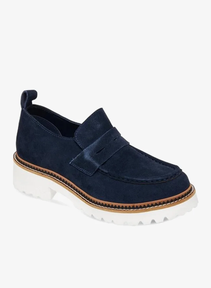 Paprika Women Slip-On Leather Loafers