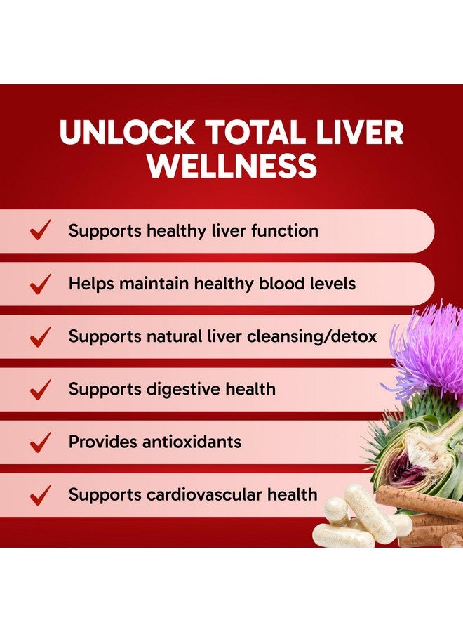 Clinical Effects: Liver Support - Natural Milk Thistle and Zinc Supplement - 60 Veggie Capsules - Helps Detox and Cleanse The Liver - Supports Liver Function and Digestive Health - Made in The USA - Image 3