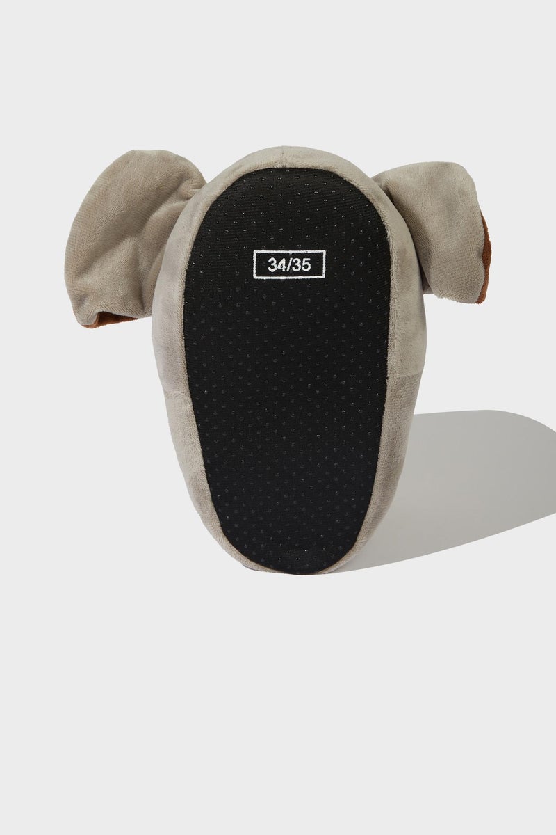 DeFacto Grey Boy Boy Elephant Themed Flat Sole Home Boots Casual - Image 5