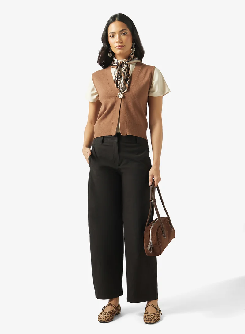 Vero Moda  Casual Sleeveless V-Neck Vest for Women | Best Price UAE