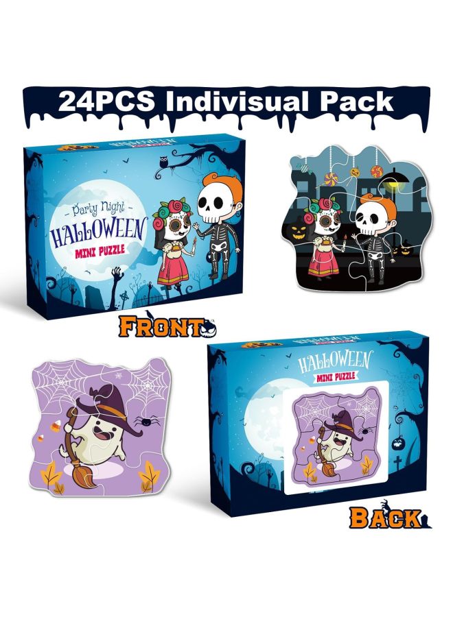 Loquat Cross Border  Puzzle Ghost Pumpkin Witch Paper DIY Puzzle Boys Girls Puzzle Puzzle-Specifications:GL-90 - Image 4