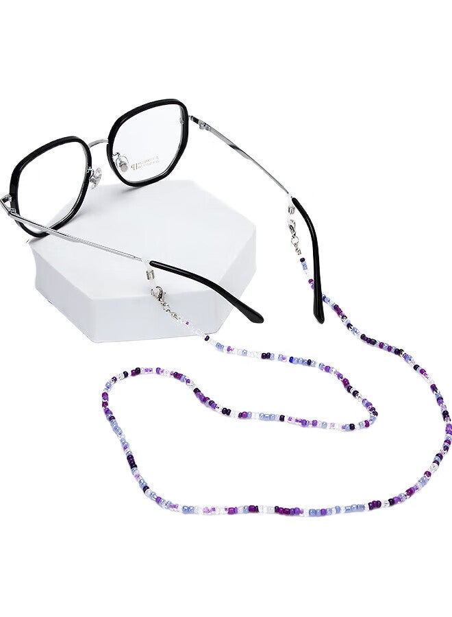 DRATRA Eyeglass Chain Women'S Neck Hanging Eyeglass Strap Anti-Slip Chain For Reading Glasses Handmade Colorful Beaded Accessory - Image 1