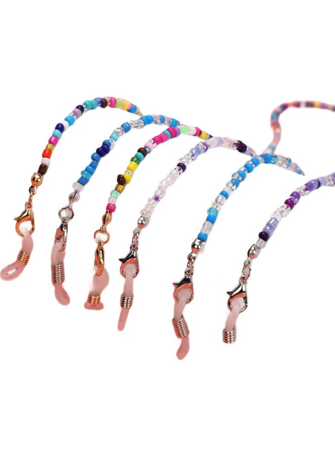 DRATRA Eyeglass Chain Women'S Neck Hanging Eyeglass Strap Anti-Slip Chain For Reading Glasses Handmade Colorful Beaded Accessory - Image 3