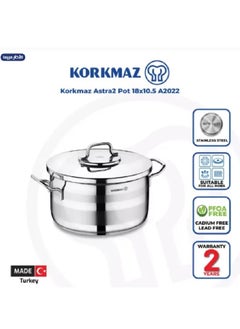 Korkmaz High quality stainless steel pots from Korkmaz  - Image 1