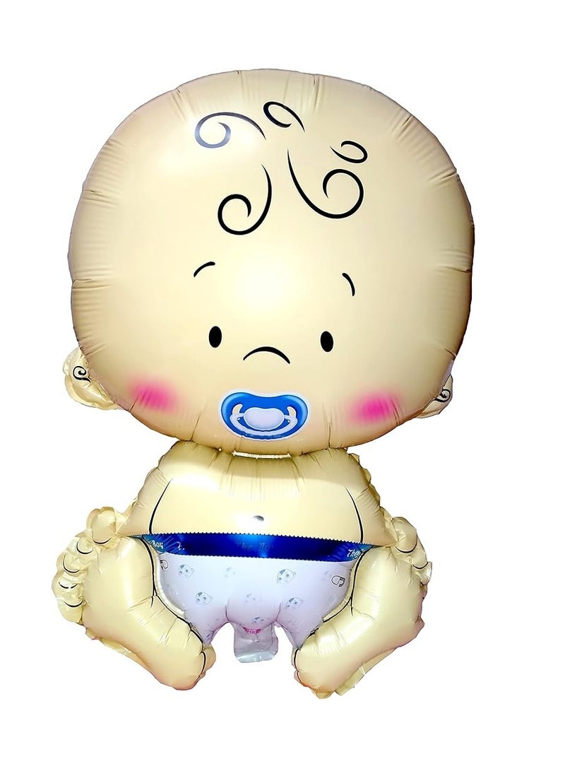PARTY FUN Baby Boy Foil Balloon Celebrate the Arrival of Your Little Prince - Image 1