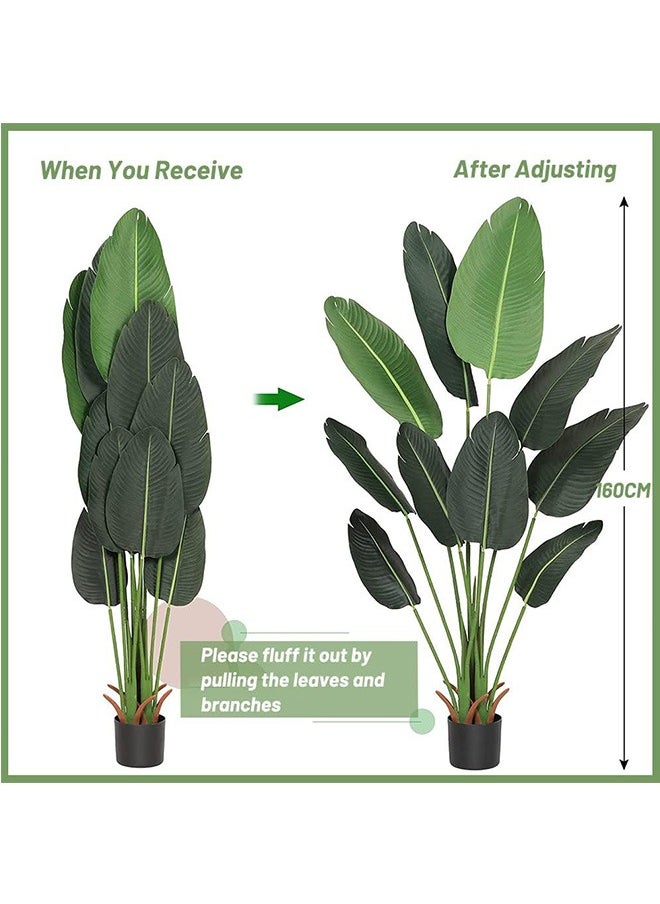LENND Green plants, potted plants, sturdy and adjustable Can be used for balcony, home office, floor, living room decoration  - Image 2