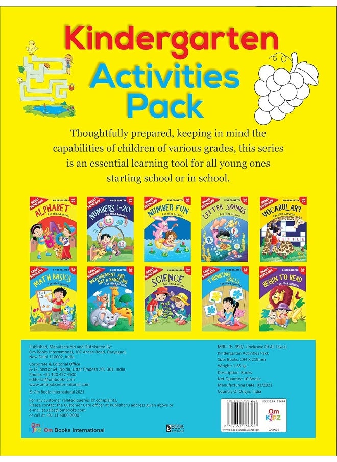 null - Smart Scholars Kindergarten Activities Pack - Image 1