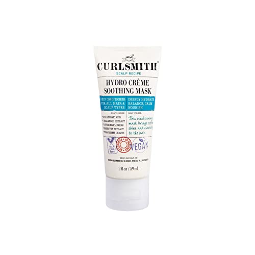 CURLSMITH  Hydro Crme Soothing Mask  Vegan Soothing Hair Mask for any Hair Type 2oz
