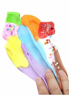 Y&D Butter Clay Kit, 9 Squares Starfish Series Boxed, Scented DIY Bottle Cloud Set, Soft Mud, Super & Non-Sticky Fluffy Clay, Sludge Toy Gift  - Image 3