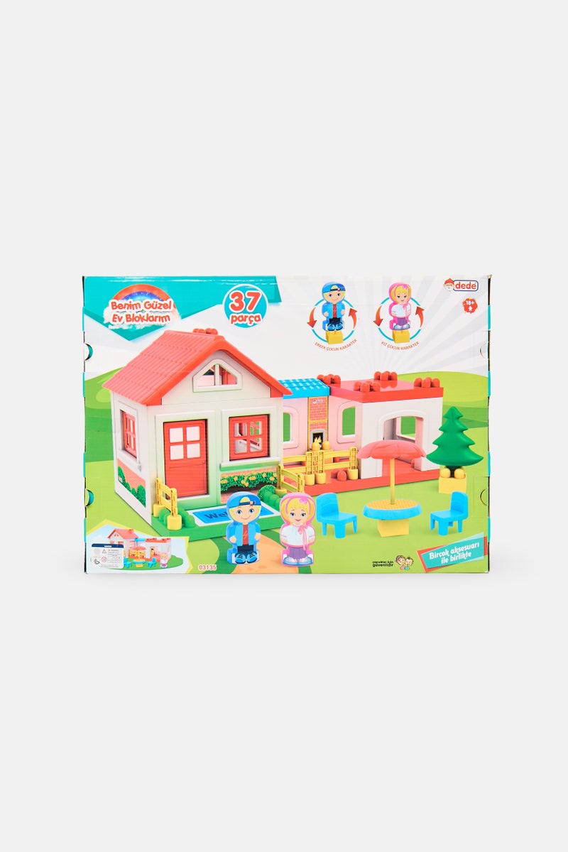 dede 37 Pieces Single Storey House Blocks - Image 3