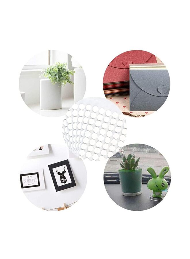 LAMAY 10 Sheet Foam Round Dots Double-Sided Adhesive 3D Craft Foam Tape for DIY Handmade Crafts,Card Making Or Office Supplies,1000 Pieces,2 Sizes (0.3 inch & 0.4 inch) - Image 4