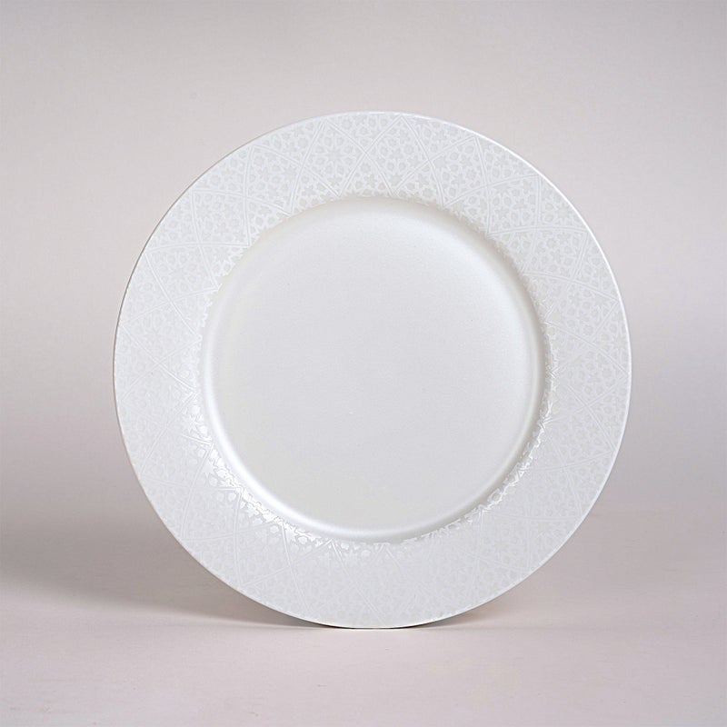 La Mesa white porcelain 18 pc dinner set - Image 2