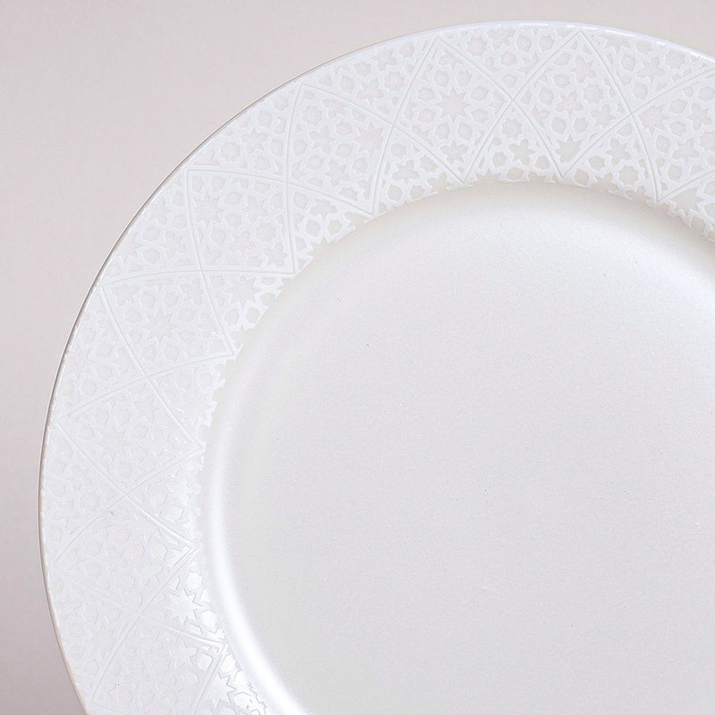 La Mesa white porcelain 18 pc dinner set - Image 3