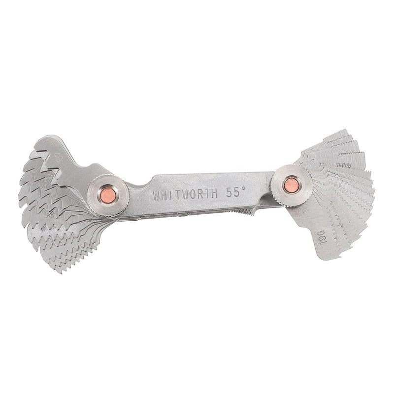 Metric Screw Pitch Gauge High Strength Thread Measuring Tool Industrial Use - Image 1